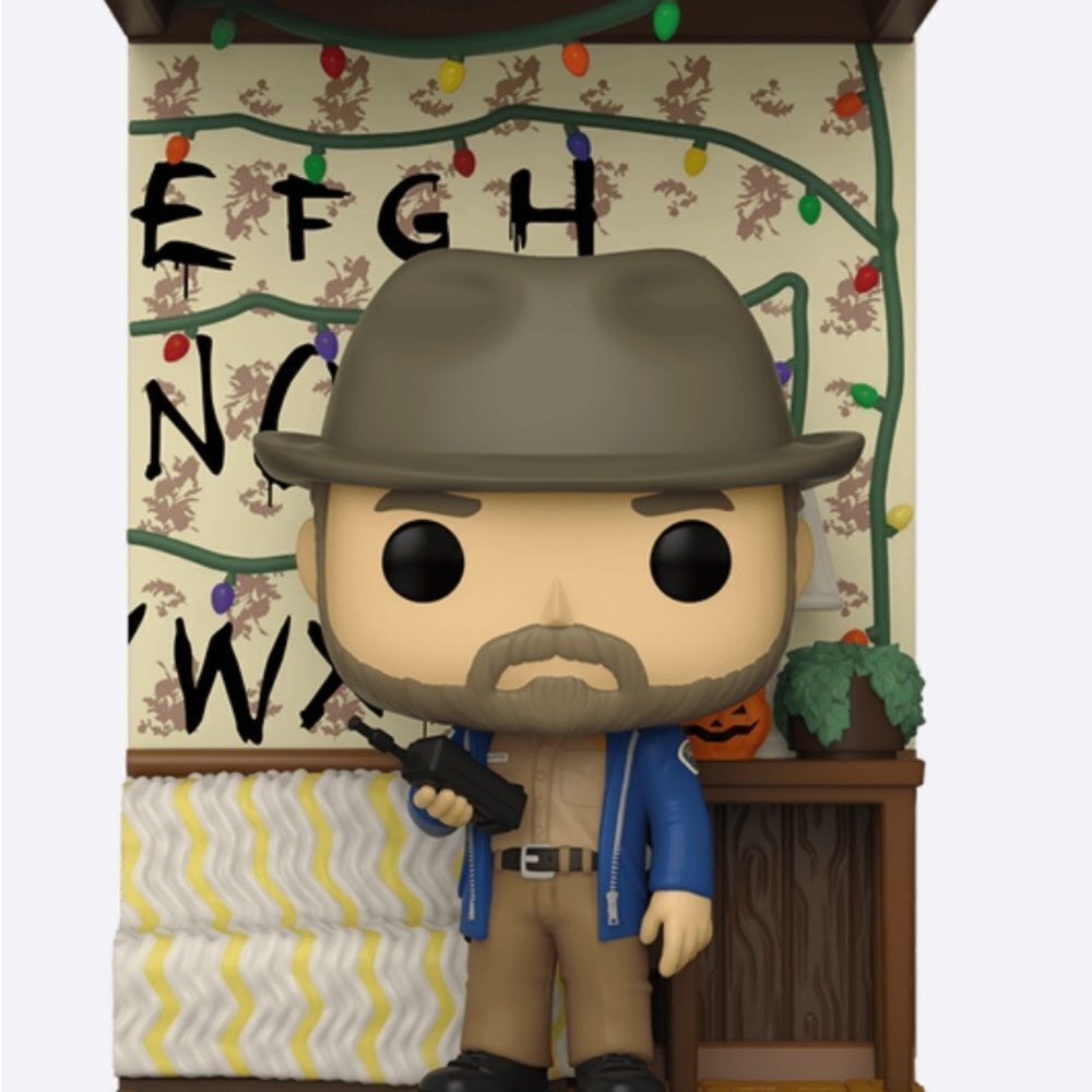 Funko Pop Deluxe Stranger Things Exclusive Byers House HOPPER